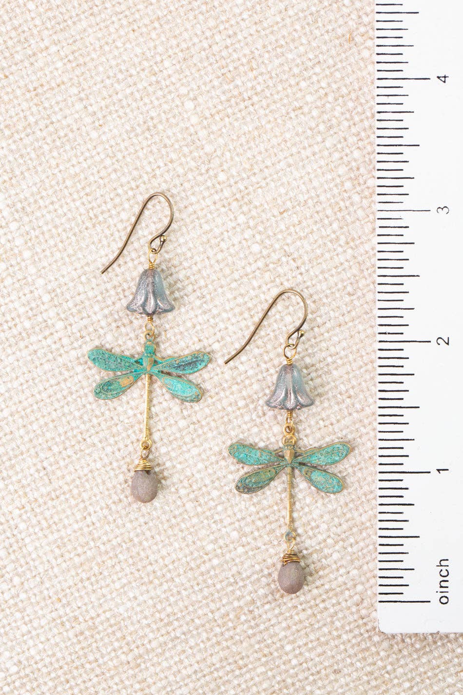 Anne Vaughan Designs Jewelry - Folklore Czech Glass Statement Earrings