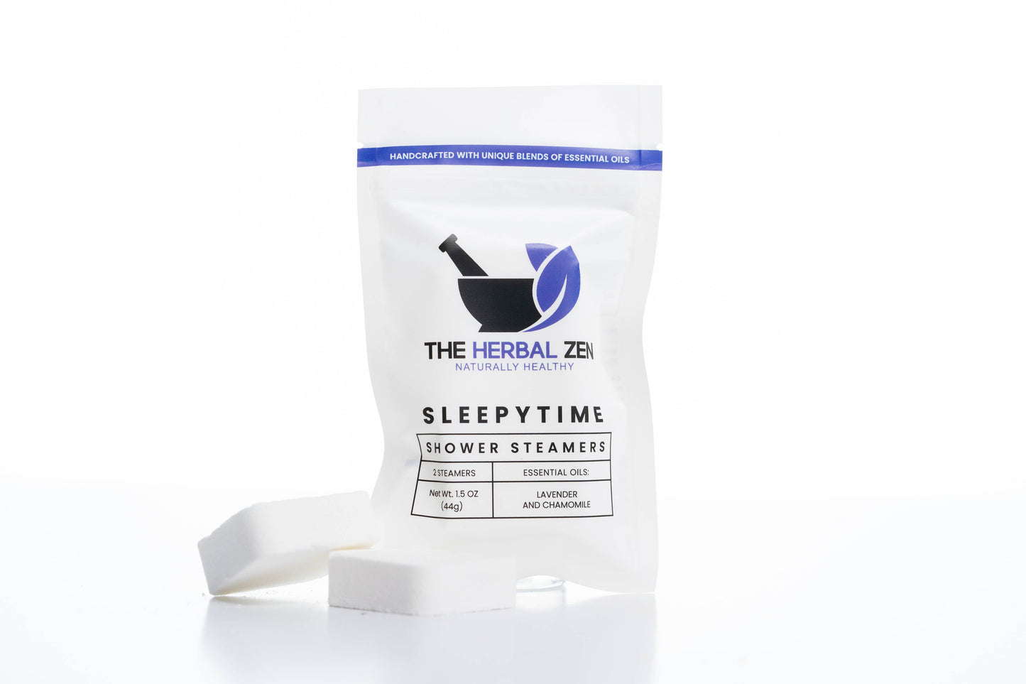 The Herbal Zen - Dye-Free Shower Steamer Minis – Essential Oil (2-Pack)
