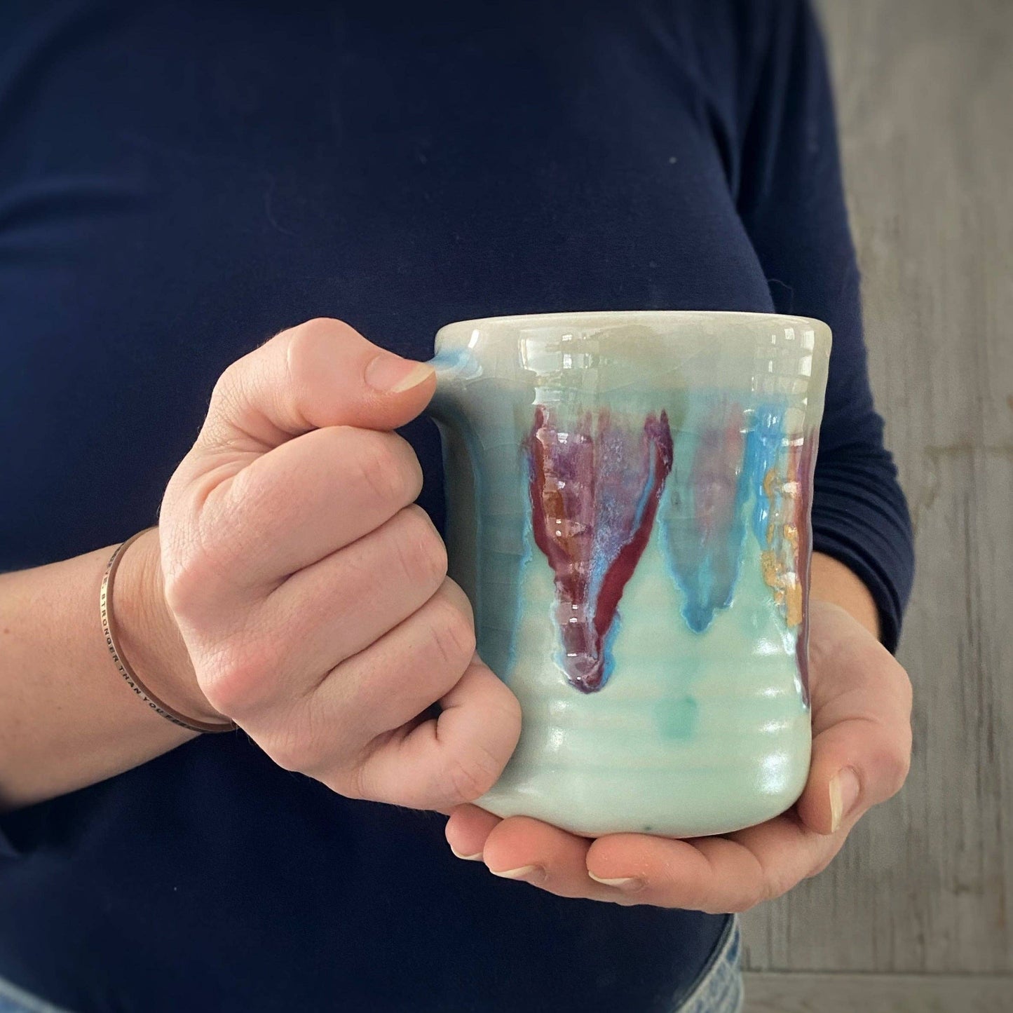 Lasser Ceramics - Sand Dollar Mug