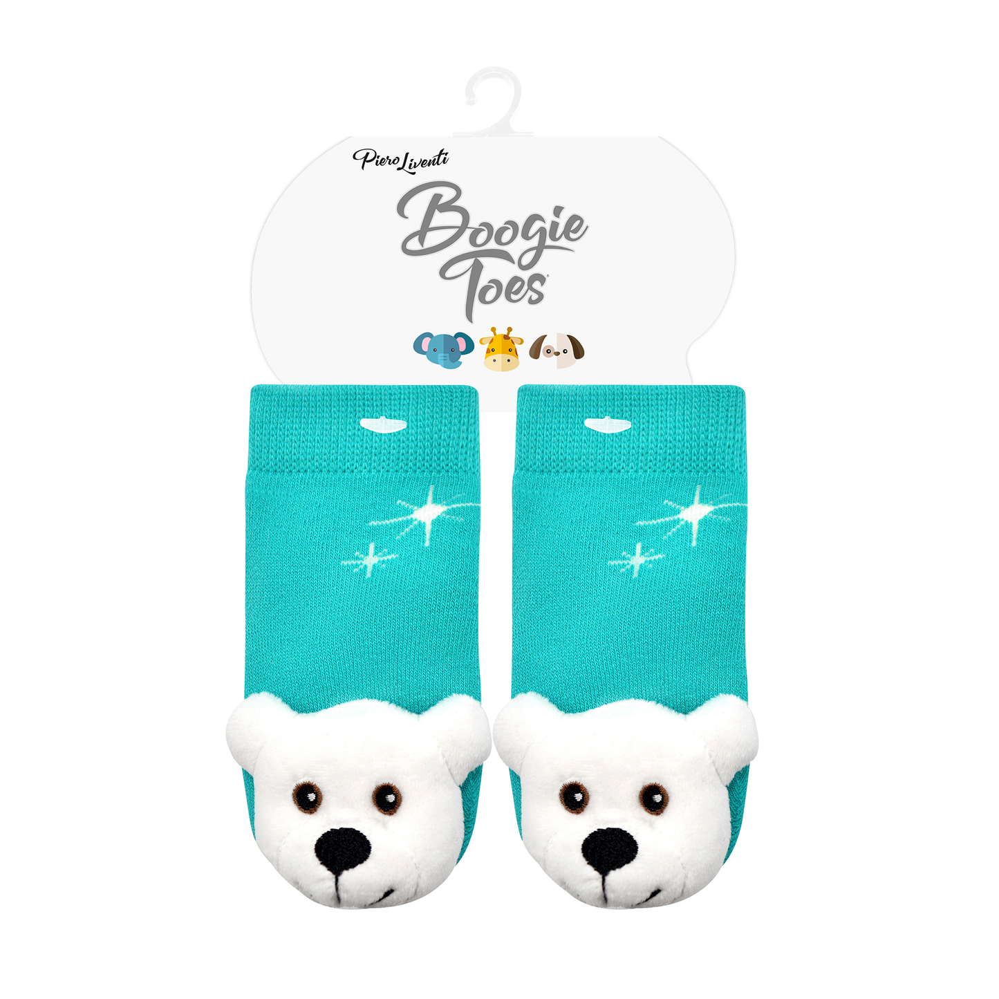 Boogie Toes - Polar Bear - Boogie Toes Rattle Socks