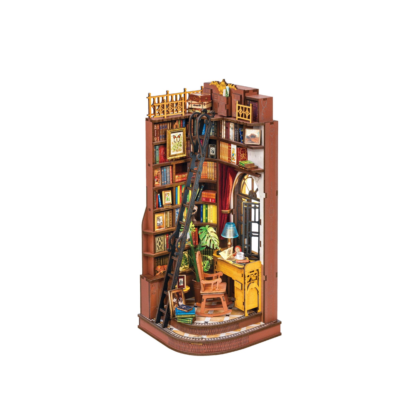 Hands Craft - DIY Book Nook Kit: Silent Corner Study