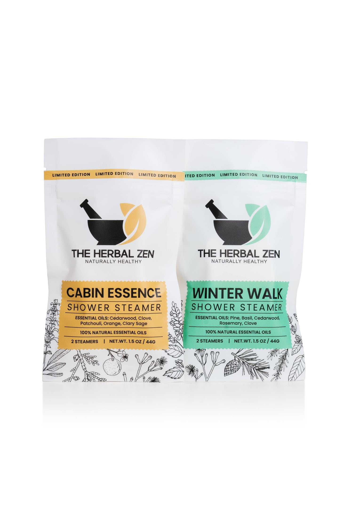The Herbal Zen - Fall & Winter Shower Steamers - $5 Cozy Stocking Stuffer