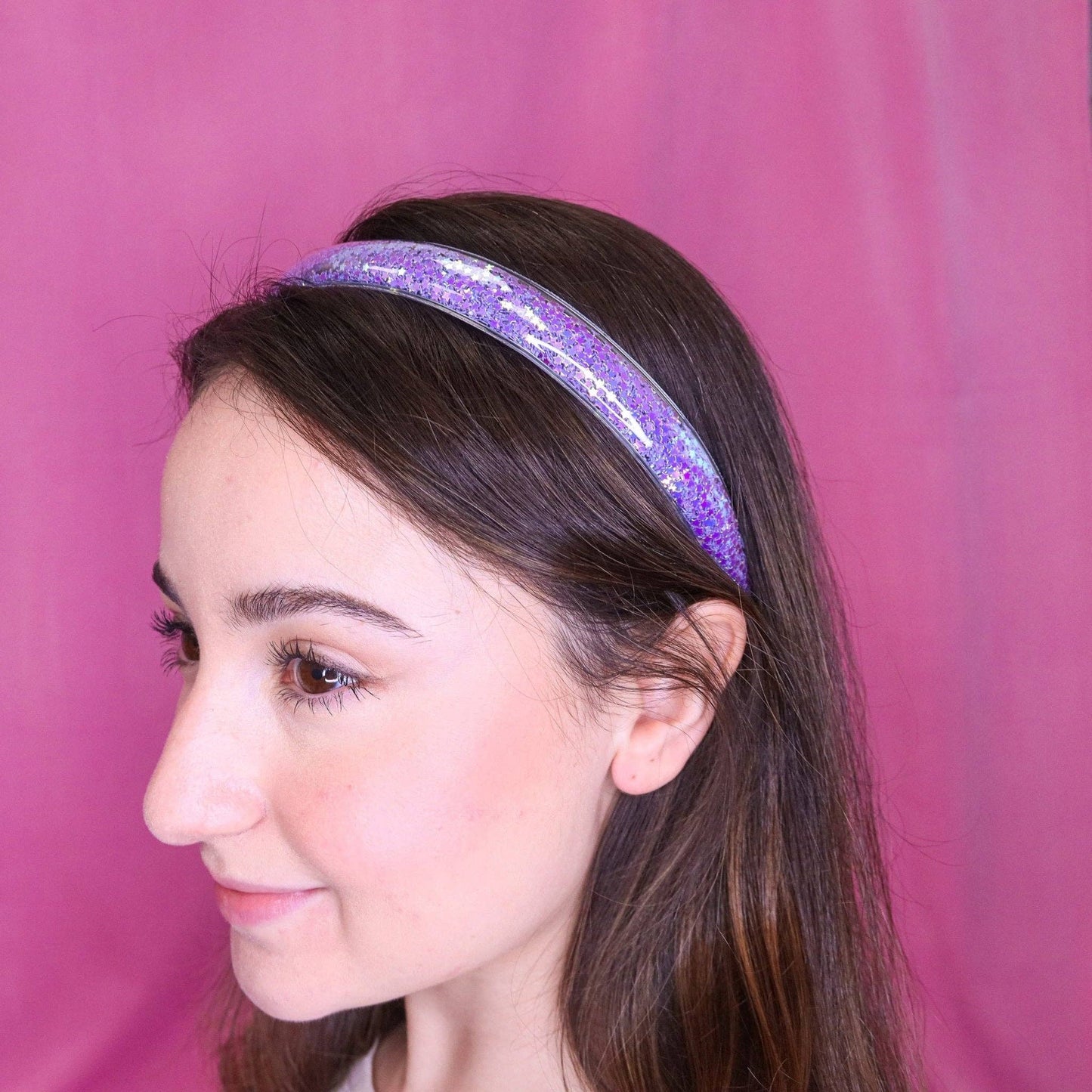Frog Sac - Shaker Glitter Headband with Teeth