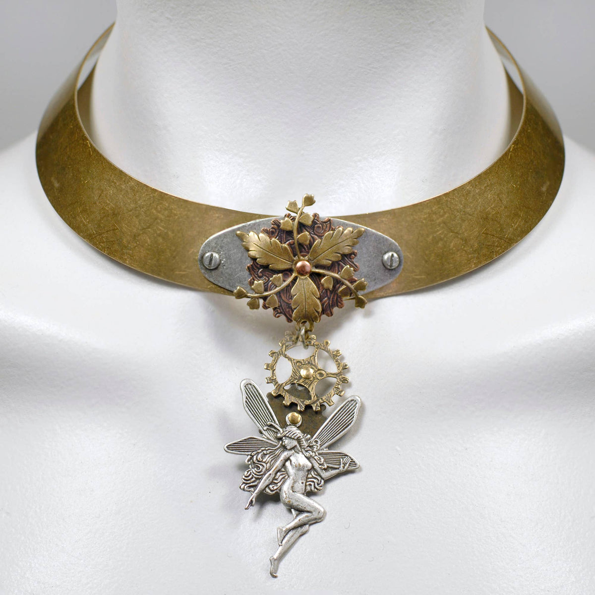 NoMonet - Steampunk: Steam Fairy Necklace