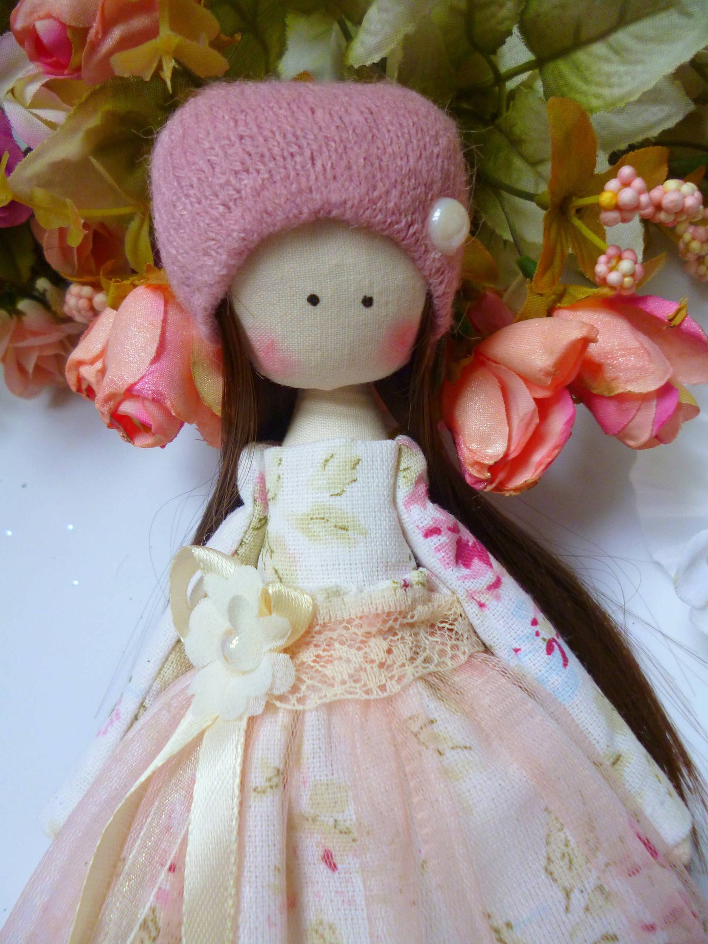 ChernikovaNataliya - Handmade Shabby Chic Ballerina Rag Doll for Girls