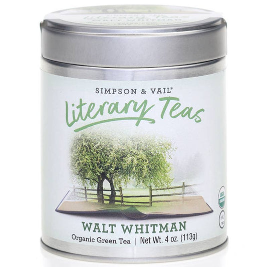Simpson & Vail - Walt Whitman’s Organic Green Tea Blend - 4 Ounce Tin