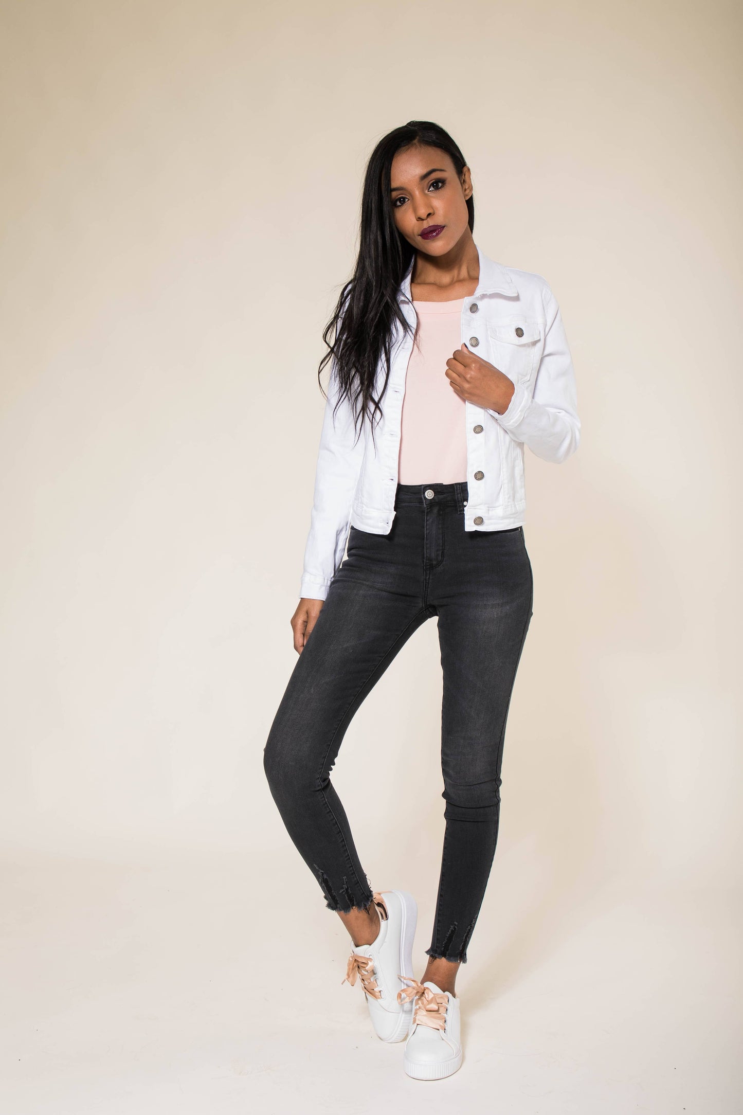 Nina Carter - Stretch fitted jacket Color J212A