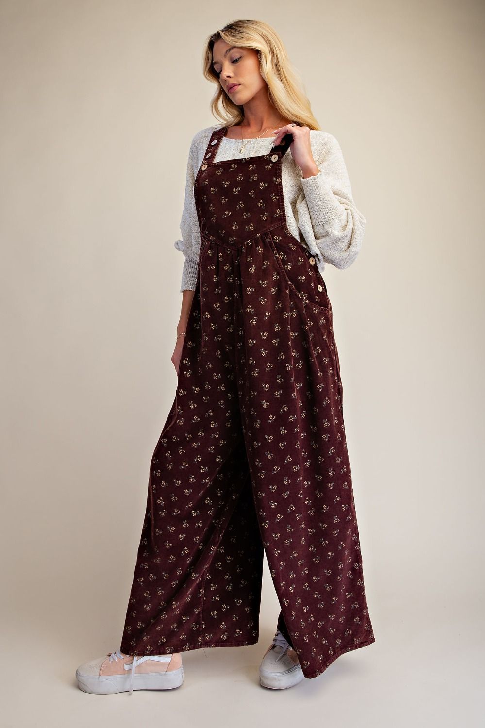 Eggplant Overalls
