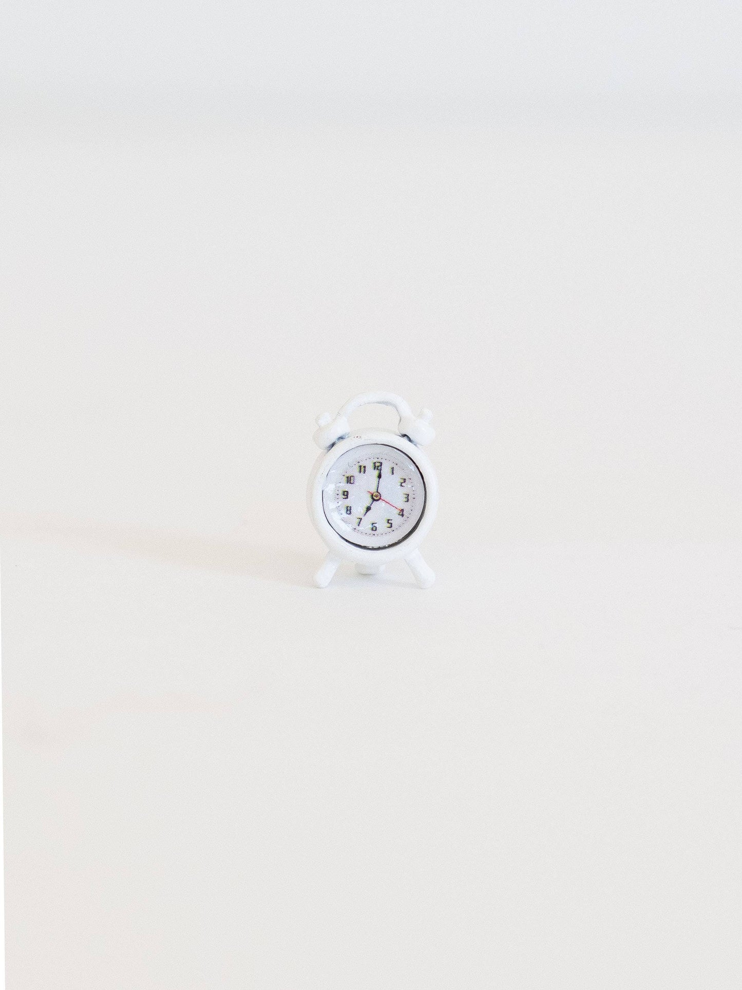Macy Mae Dollhouse Designs - Dollhouse Tabletop Alarm Clock | Pink Purple White Green