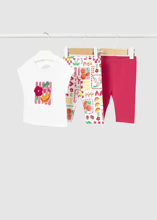 Orange Slice 3 Piece Set