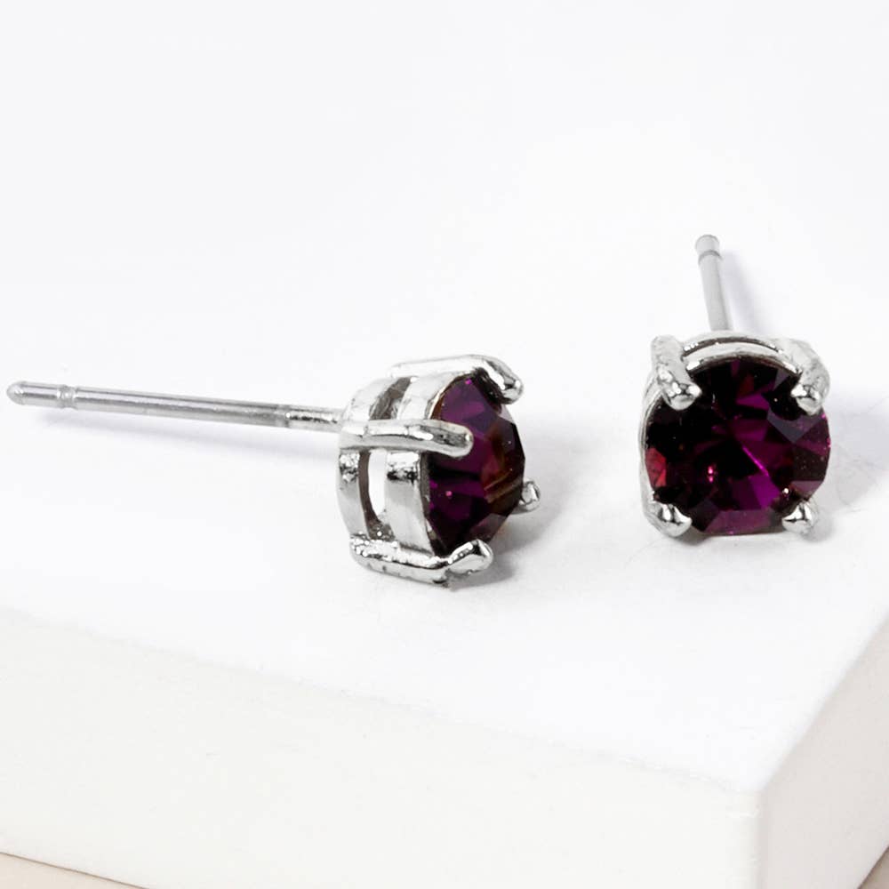 Sensibling Corp. - Birthstone Stud Earrings