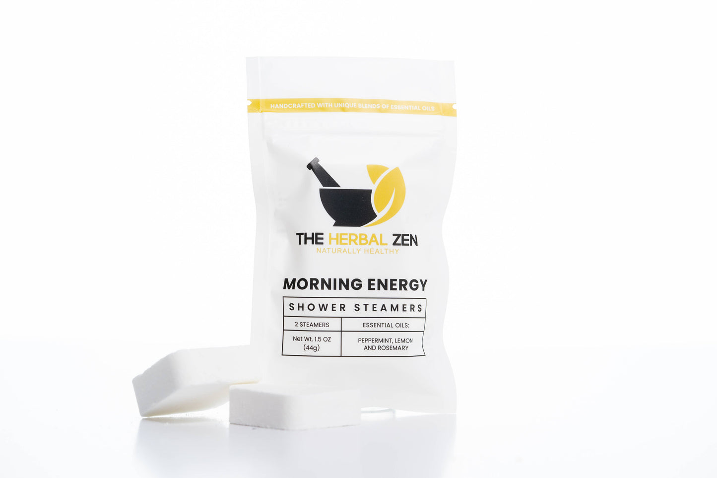 The Herbal Zen - Dye-Free Shower Steamer Minis – Essential Oil (2-Pack)