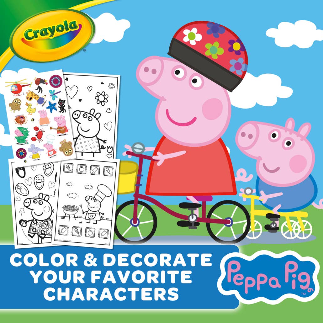 Really Big Coloring Books | ColoringBook.com - Peppa Pig 96-Page Coloring Book