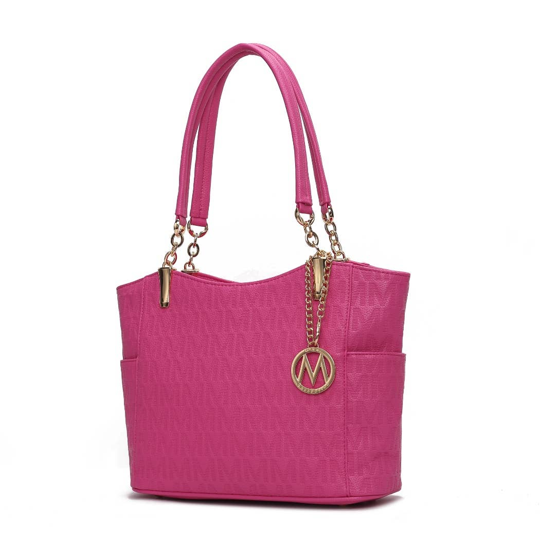 MKF Collection - MKF Malika M Signature Vegan Leather Satchel Bag by Mia K