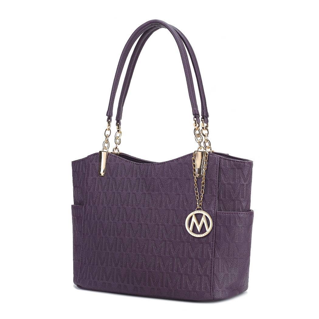 MKF Collection - MKF Malika M Signature Vegan Leather Satchel Bag by Mia K