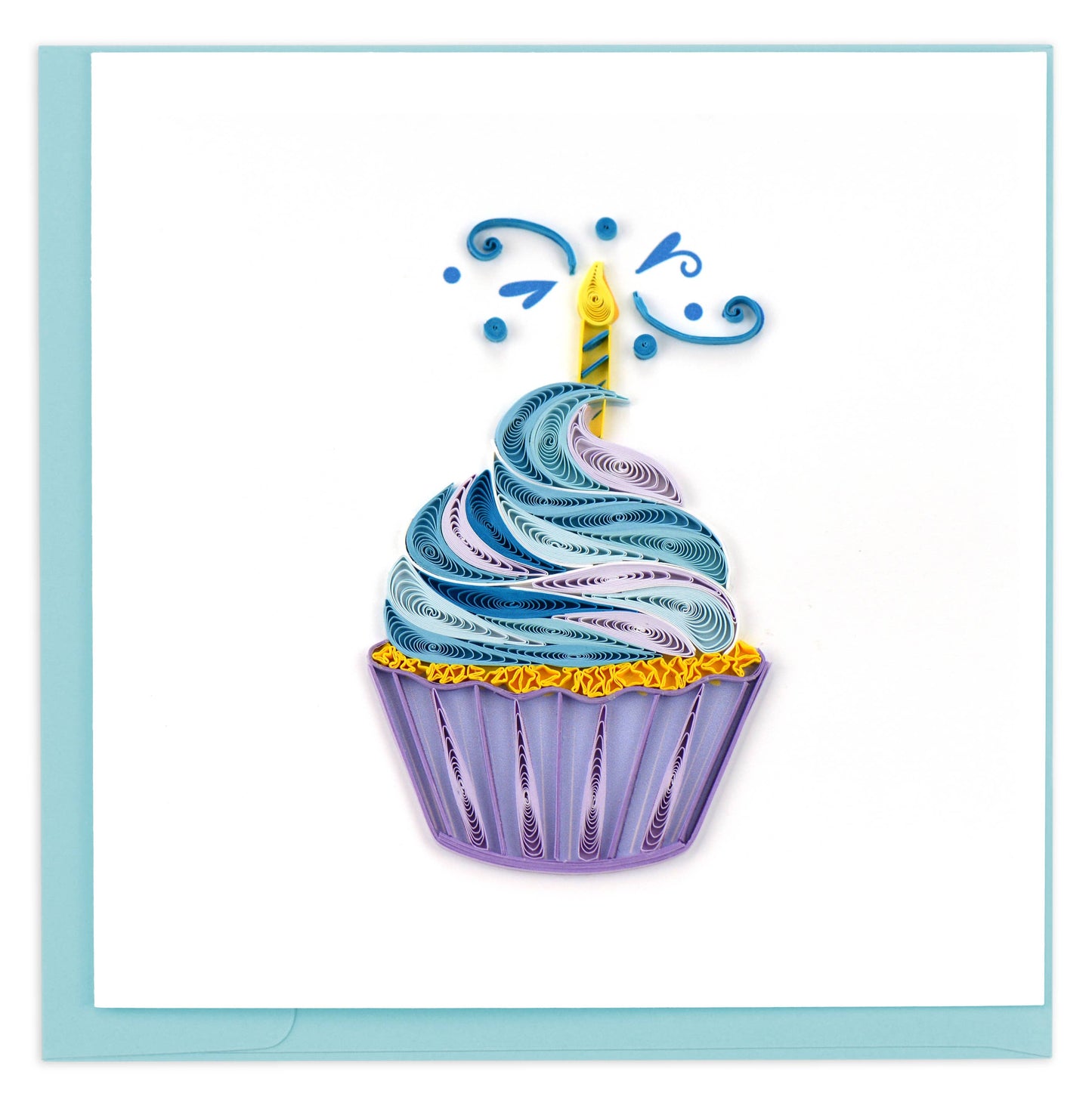Quilling Card - Cupcake & Candle