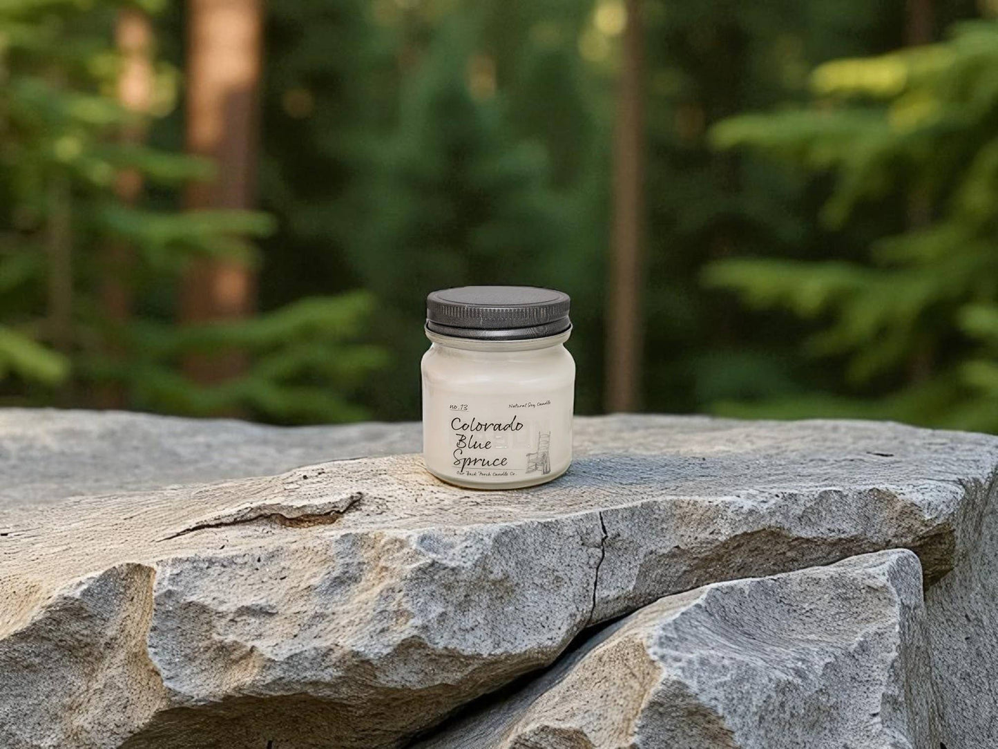 Back Porch Candle Co - Colorado Blue Spruce | Soy Candle | Colorado Made
