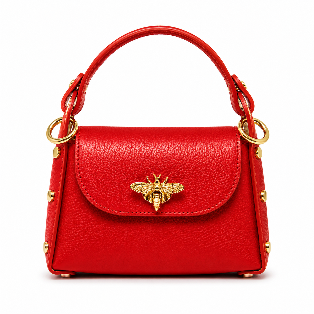 German Fuentes Handbags - GF1085 GENUINE ITALIAN LEATHER BUTTERFLY MINI BAG