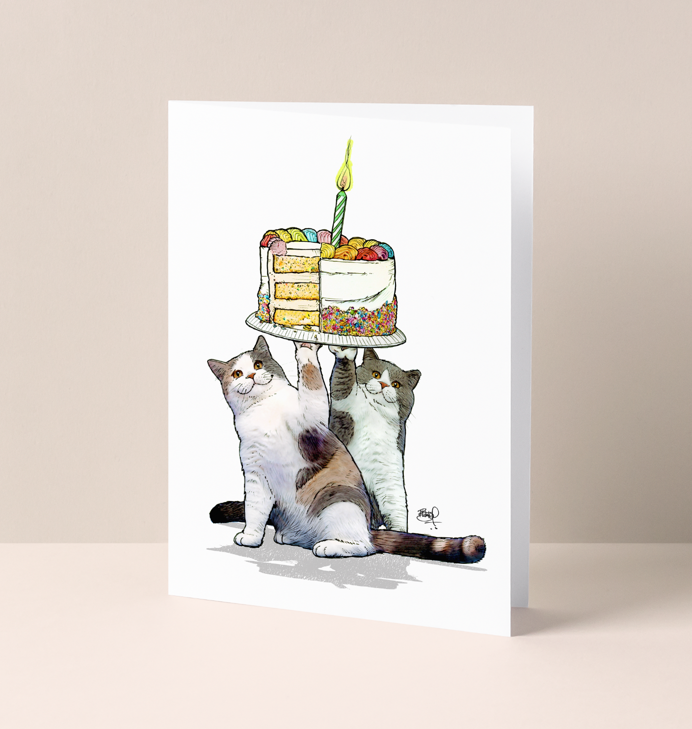 Shawn Braley Illustration - Served with a Smile #290