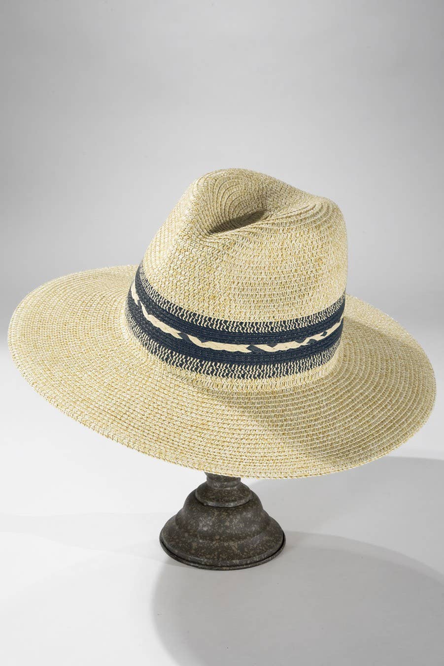 Urbanista Outlet - Braided Trim Panama Hat