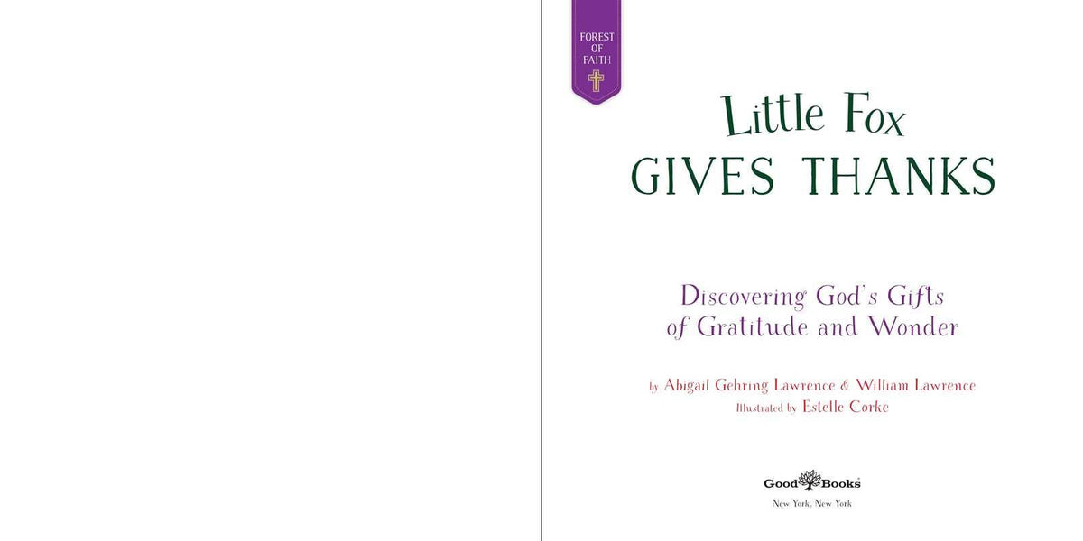 Simon & Schuster - Little Fox Gives Thanks by Abigail Gehring Lawrence