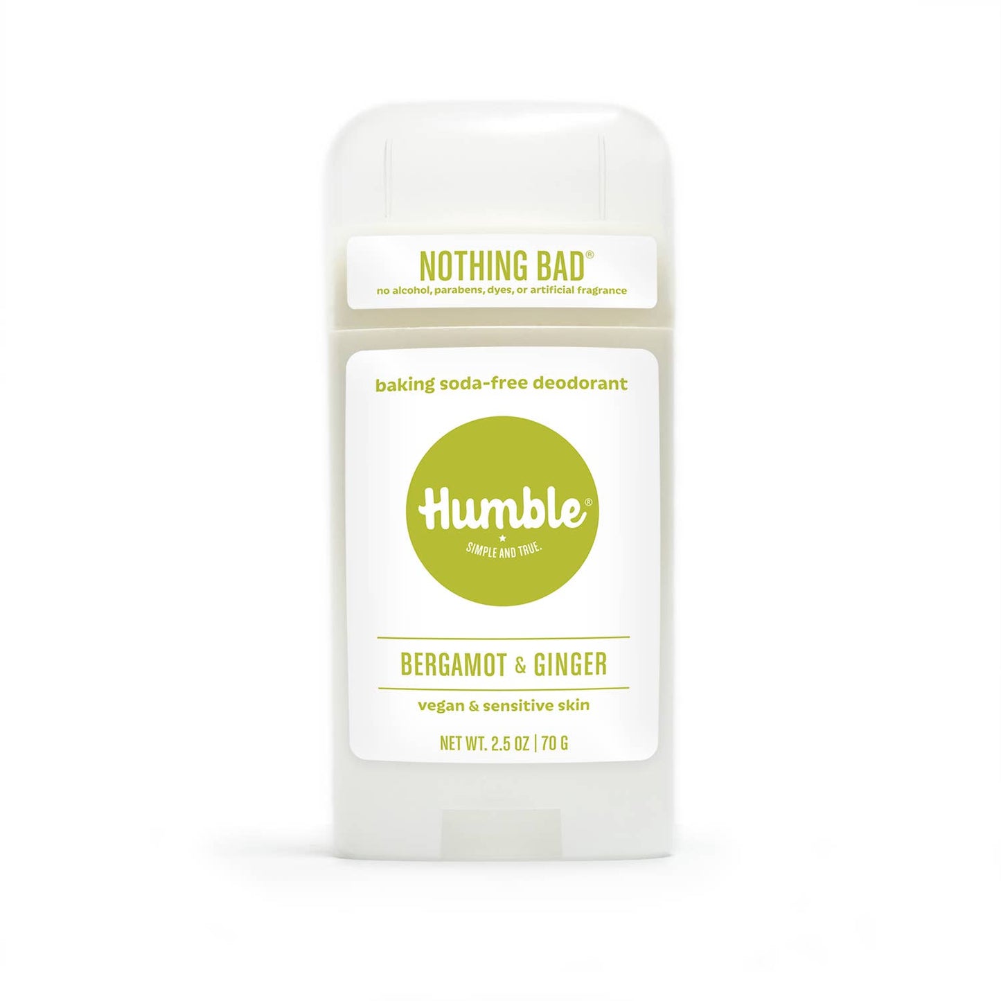 Humble Brands, Inc. - Bergamot & Ginger Vegan & Sensitive Deodorant