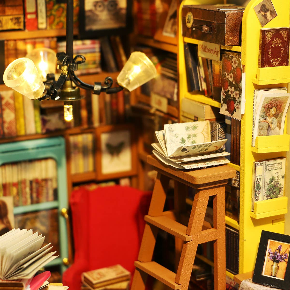 Hands Craft - DIY Miniature House Kit: Sam's Study