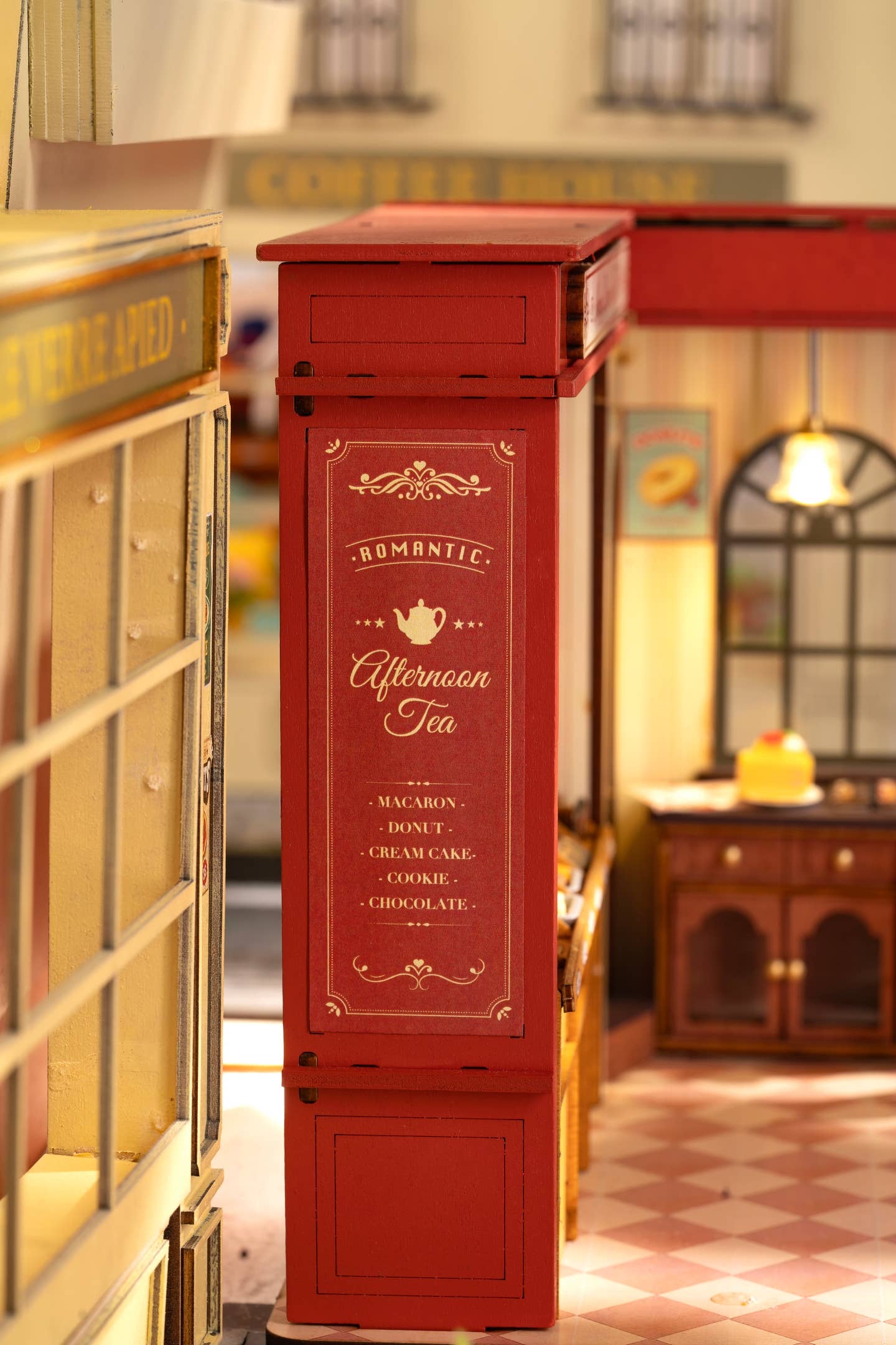Hands Craft - DIY Miniature House Kit: Honey Dessert Talk