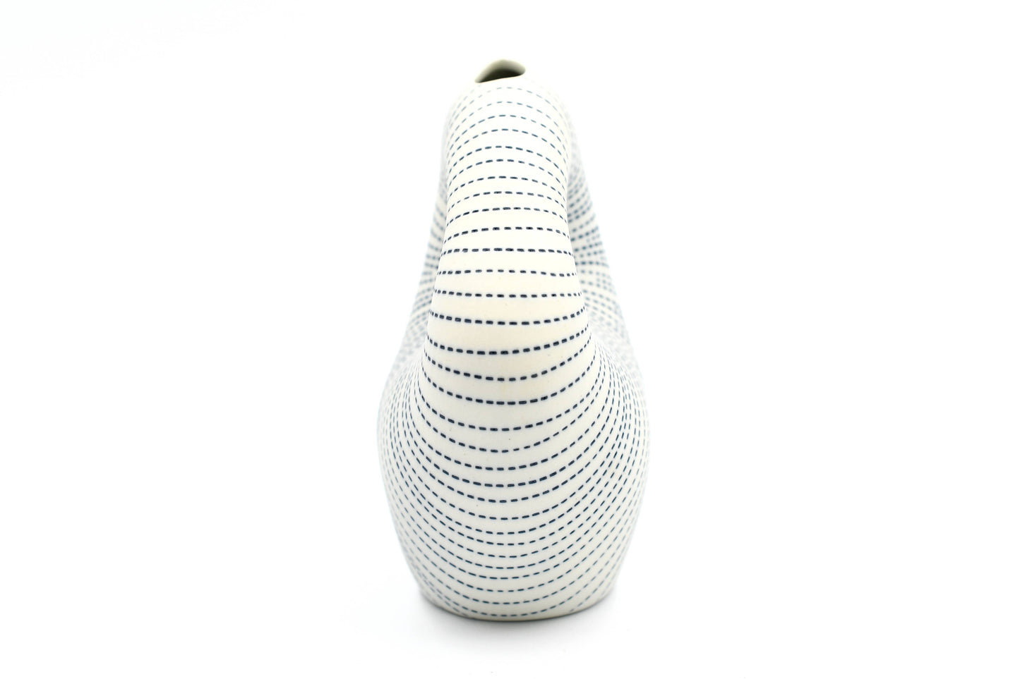 Art Floral Trading LLC - 373W26 ROMA MINI M-Handcrafted Porcelain Bud Vase