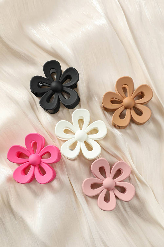 Little Daisy Closet - LDC Sweet Hollowed Flower Shape Claw Clip|Multicolor