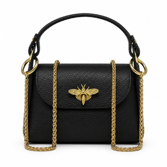 German Fuentes Handbags - GF1085 GENUINE ITALIAN LEATHER BUTTERFLY MINI BAG