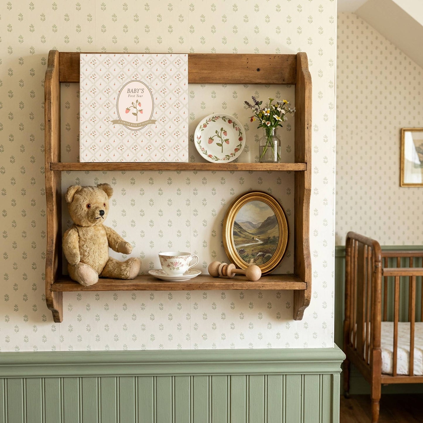 Lucy Darling - Cottage Garden First Year Baby Memory Book