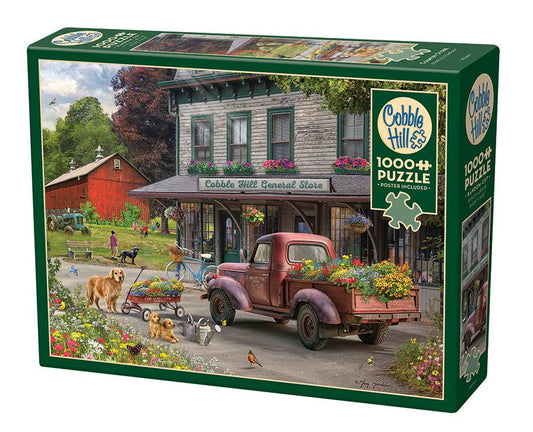 Outset Games and Cobble Hill Puzzles - Country Store 1000-Piece Puzzle