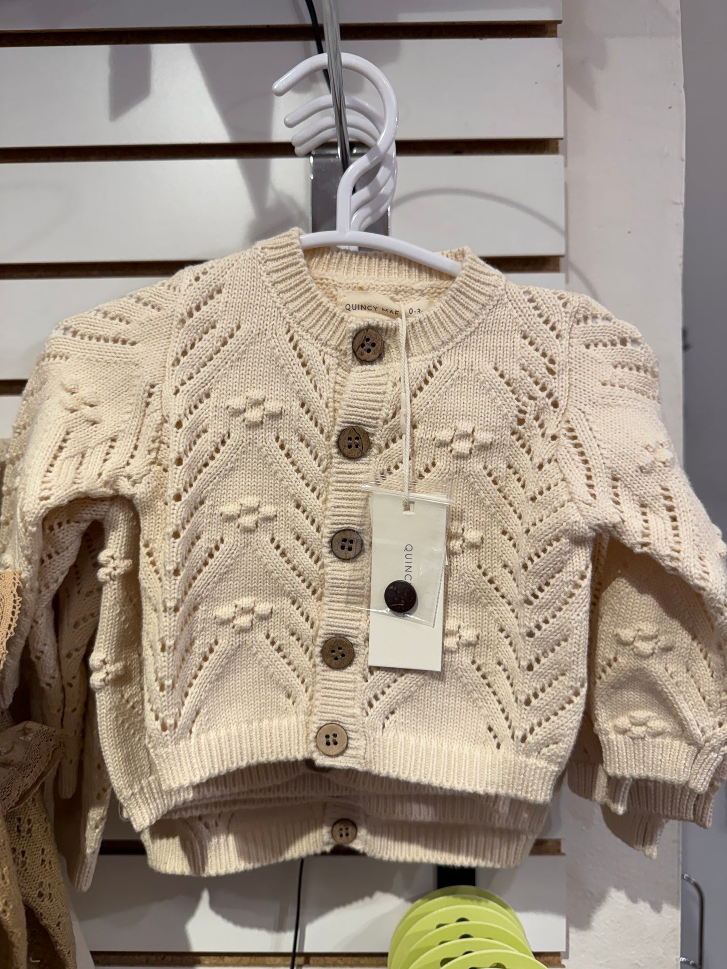 Knit Cardigan Natural