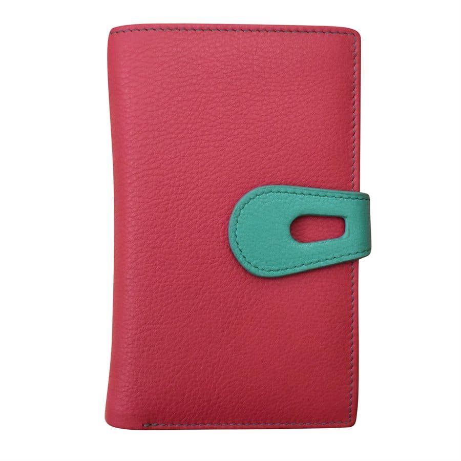 ili New York - 7817 Midi Wallet with Cut Out Tab
