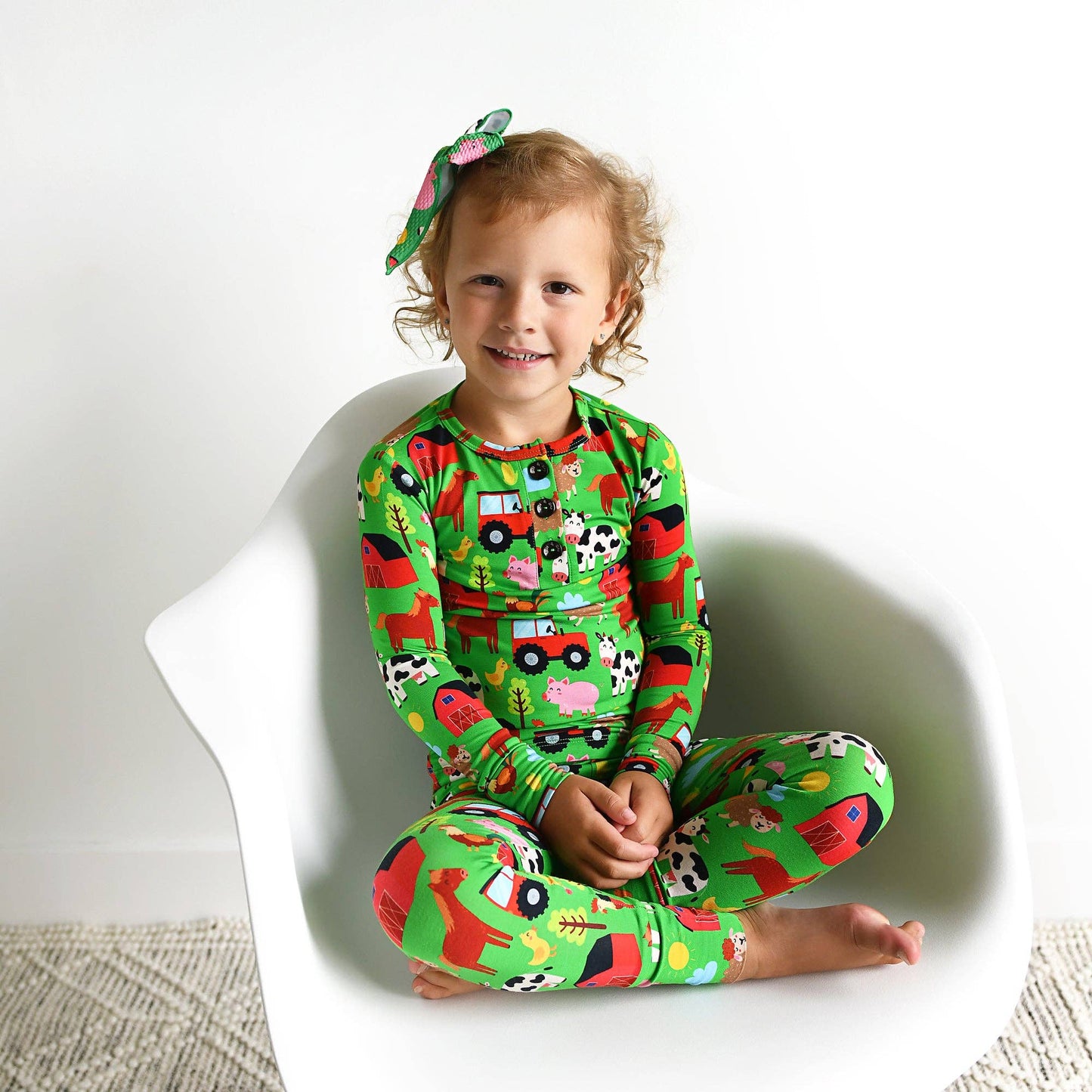 Gigi and Max - Tanner Two Piece Bamboo Pajama Kids Clothing Sleepie Toddler