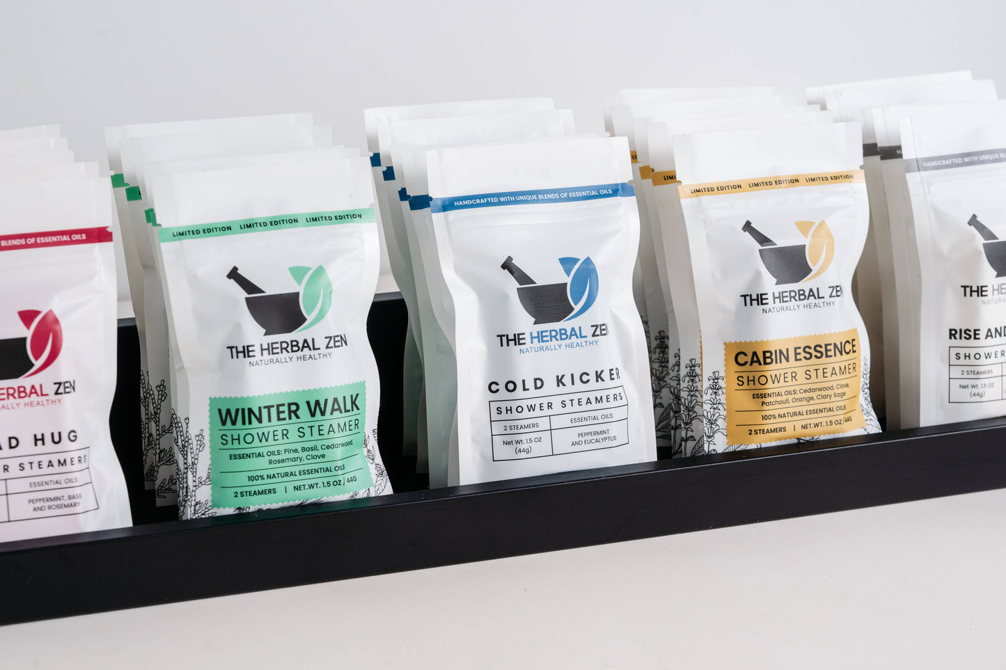 The Herbal Zen - Fall & Winter Shower Steamers - $5 Cozy Stocking Stuffer
