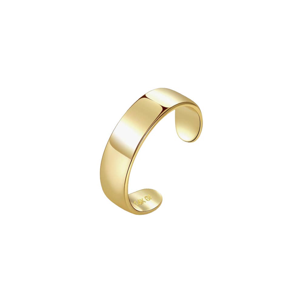 Maya J - Breezy Adjustable Toe Rings - Gold-Plated -2 Pack (By Style)