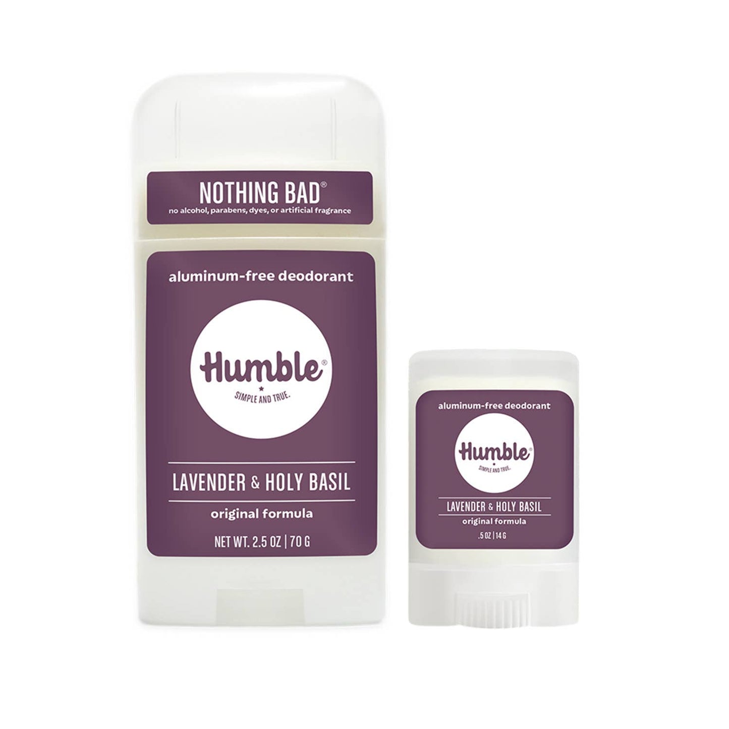 Humble Brands, Inc. - Lavender & Holy Basil Original Travel Deodorant