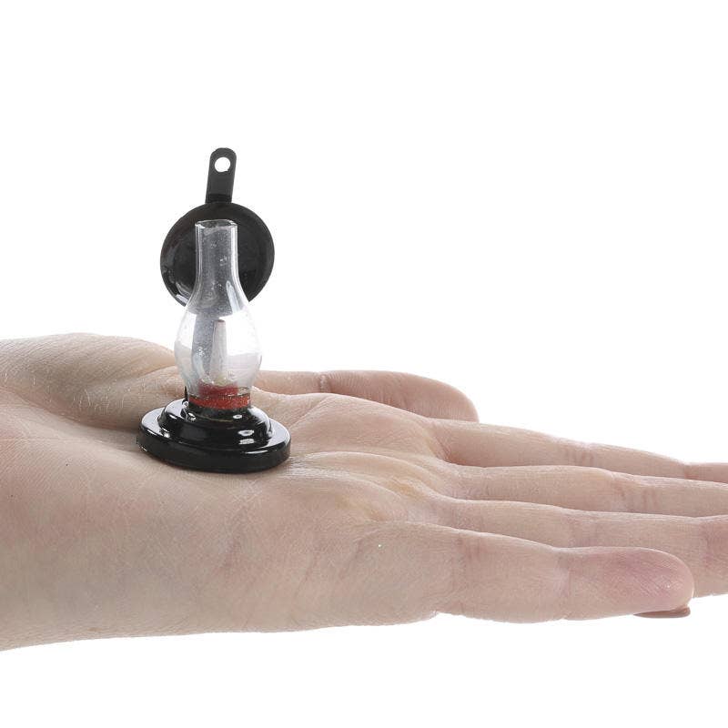Factory Direct Craft - Miniature Old Fashioned Hurricane Lamp