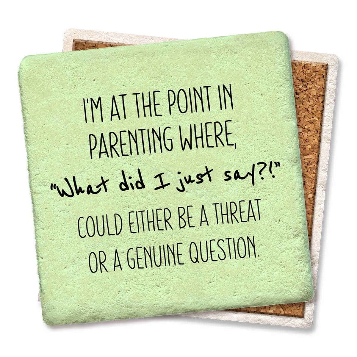 Tipsy Coasters & Gifts - Coaster I'm at the point in parenting drink coaster