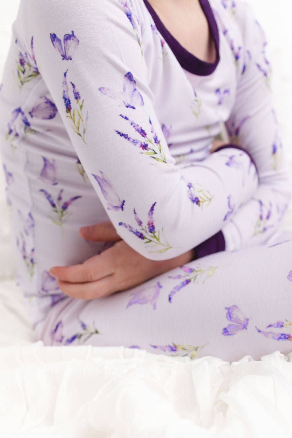 Jammie Session formerly Big Dreams Little Jammies - Estella (Lavender Butterfly) Long Sleeve PJ's BDLJ