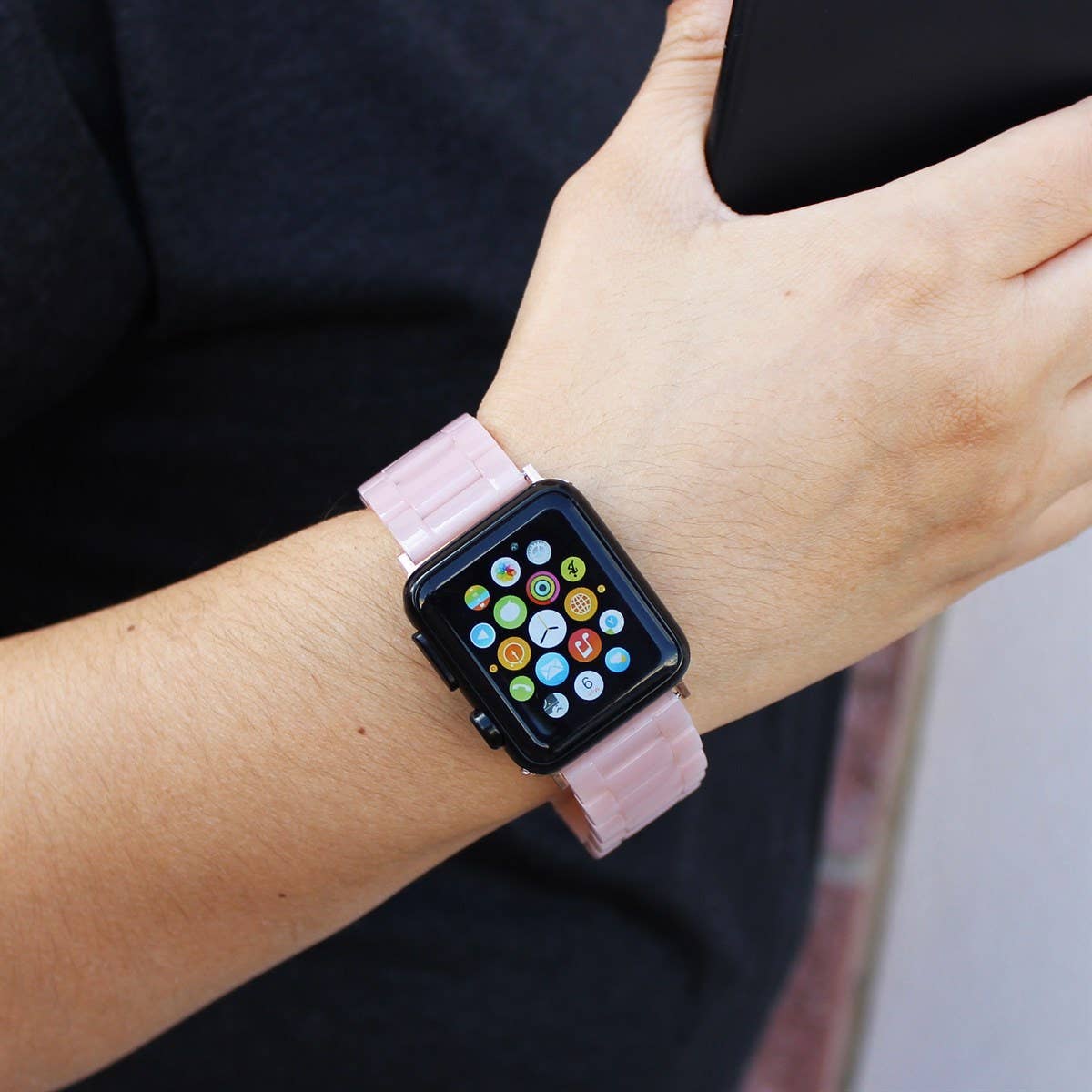 ShopTrendsNow - Resin Bracelet Light Weight Bands for Apple Watch