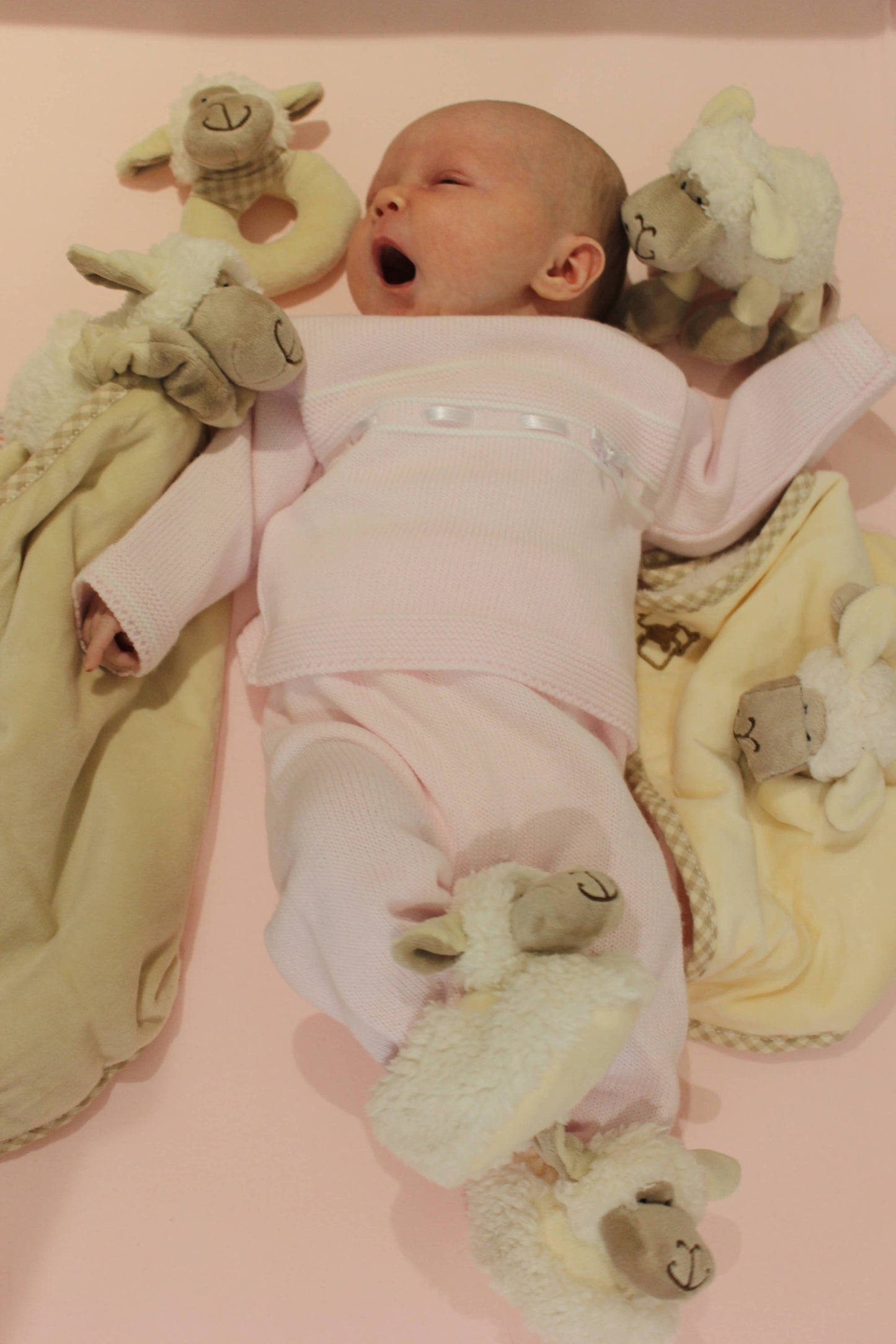 Jomanda Soft Toys & Accessories - Sheep Plush Soft Toy Baby Rattle - 10cm