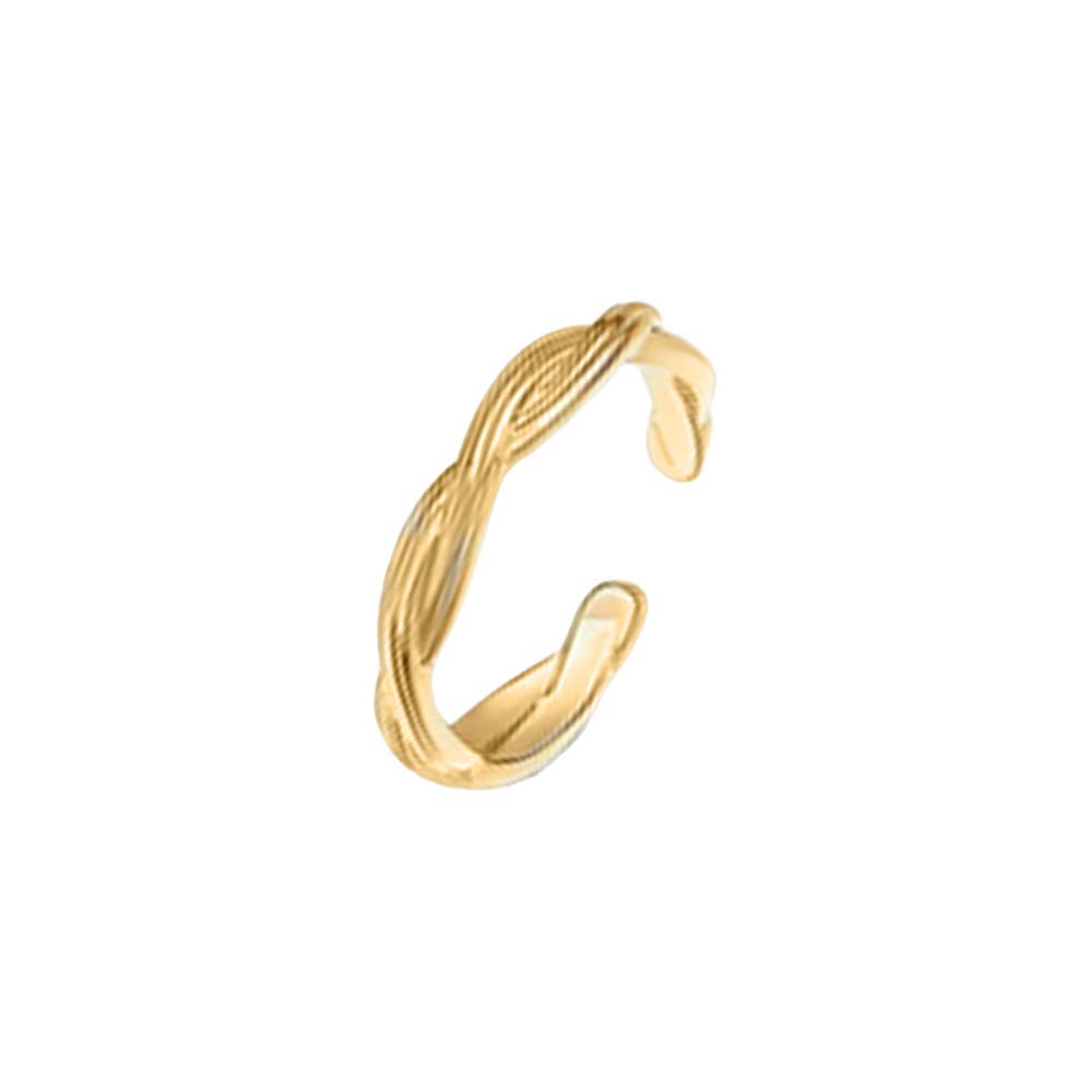 Maya J - Breezy Adjustable Toe Rings - Gold-Plated -2 Pack (By Style)