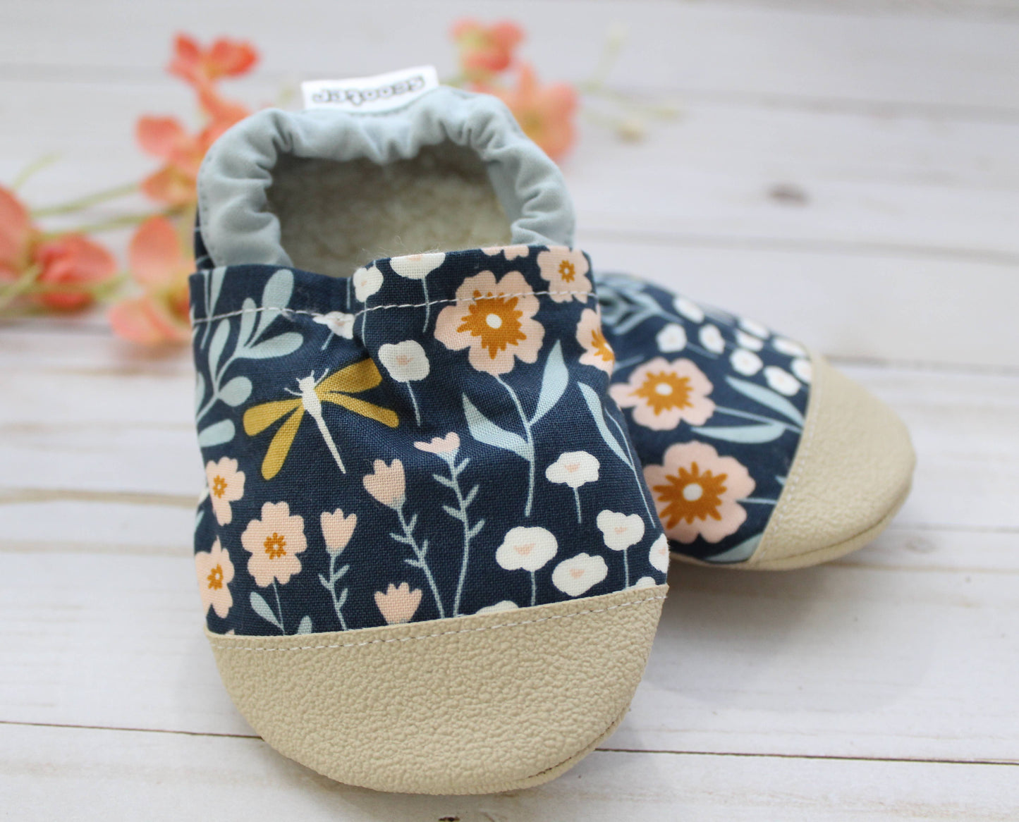 Scooter Booties - Dragonfly Lake Baby Shoes