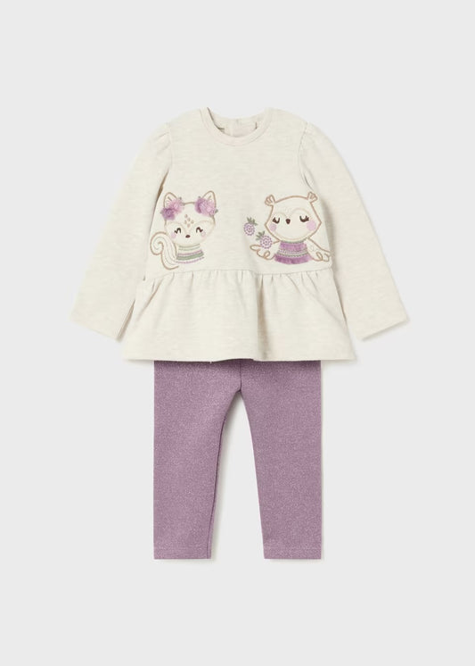 Fox Sparkle Pants Set