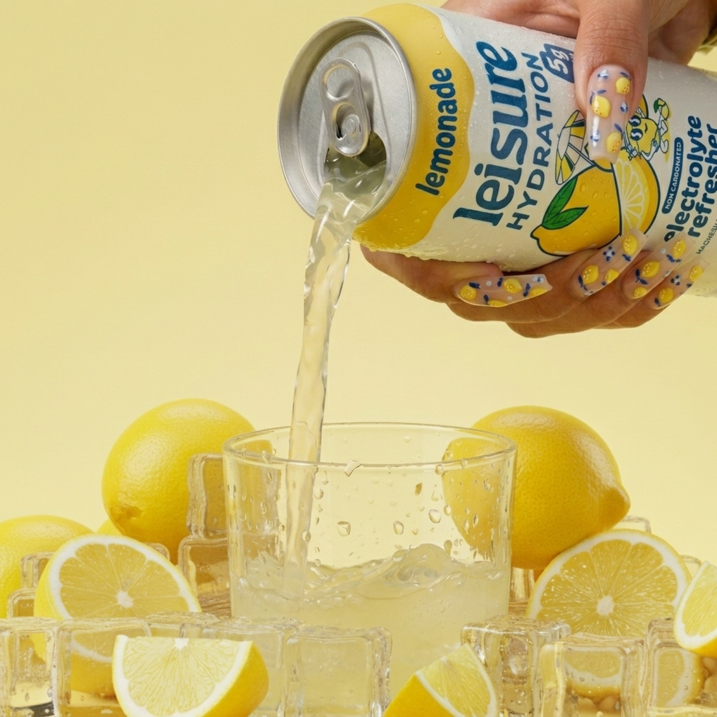Leisure Hydration - Leisure Hydration Electrolyte Lemonade (16 oz x 12pk)