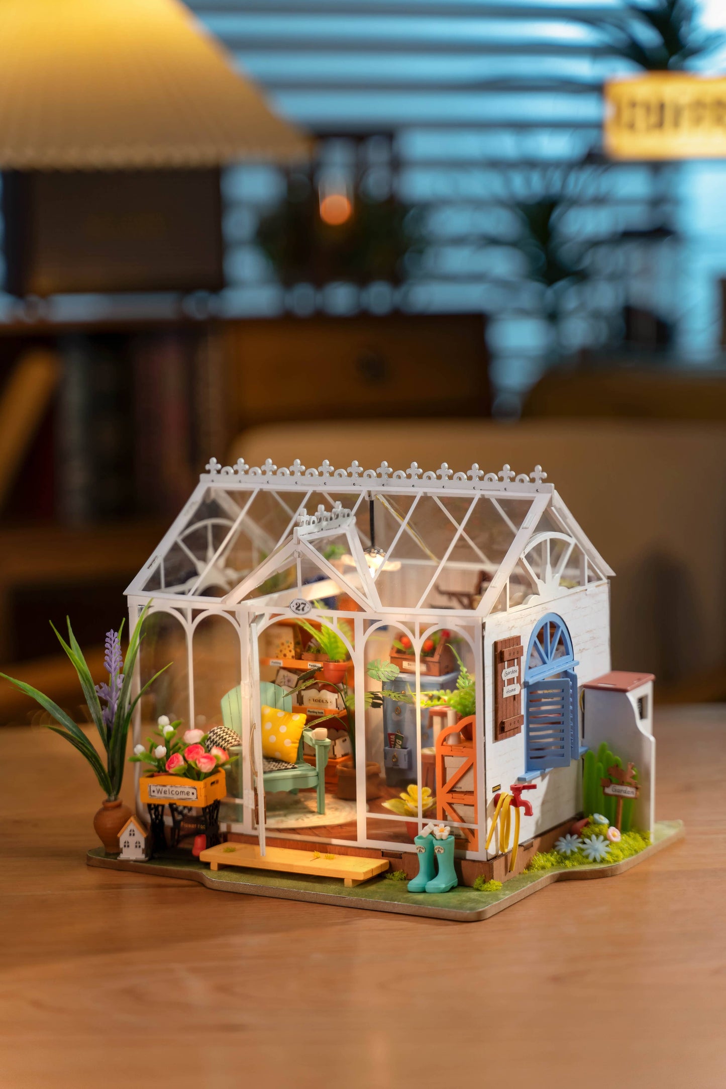 Hands Craft - DIY Miniature House Kit: Dreamy Garden House