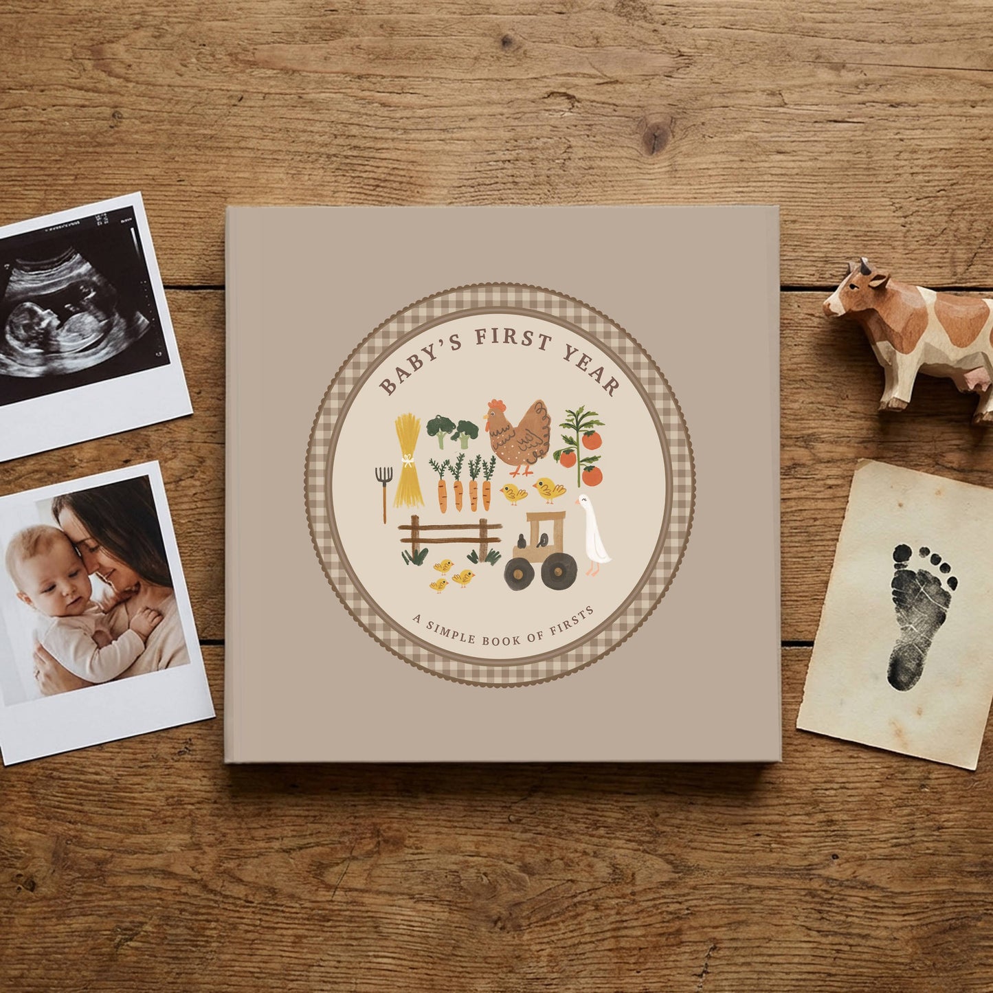 Lucy Darling - Little Farmer First Year Baby Memory Book